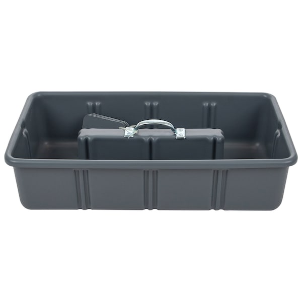 American Built Pro Pro-Grade Tool Tote, Polyethylene, Gray, 25 in W x 13-1/2 in D x 6-1/2 in H T1075 P1 - main